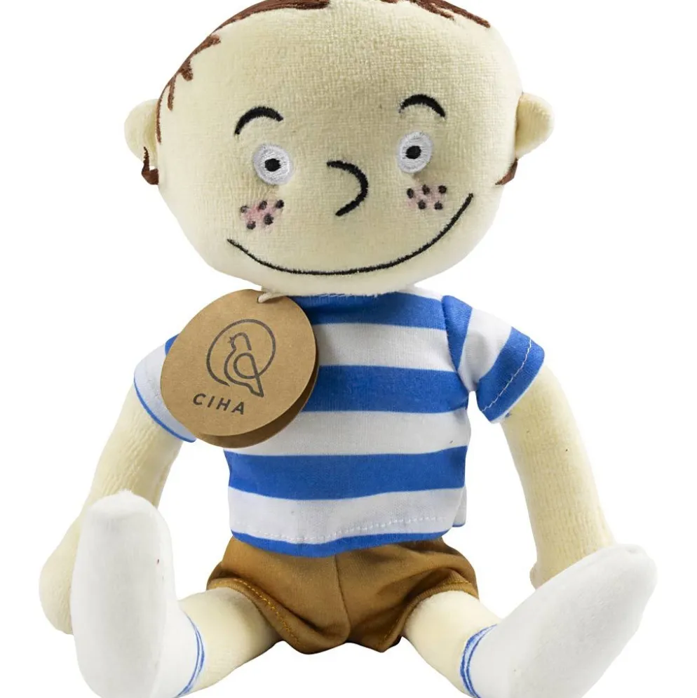 Pelle mjuk docka, stl. 30 cm, 1 st.