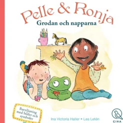 Pelle & Ronja - Grodan och napparne, stl. 21x21x1 cm, Antal sidor 26, SE, 1 st.