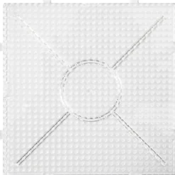 Photo Pearls Pärlplattor, stor ihopsättningsbar kvadrat, stl. 15x15 cm, medium, klar, 2 st./ 1 förp.