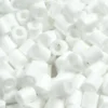 Photo Pearls, stl. 5x5 mm, Hålstl. 2,5 mm, medium, vit (15), 1100 st./ 1 förp.