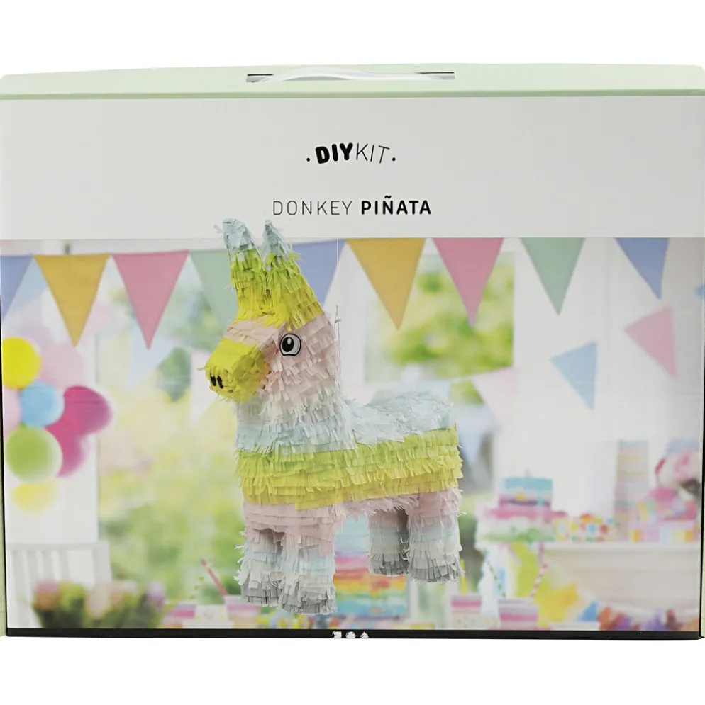 Piñata , stl. 39x13x55 cm, pastellfärger, 1 st.