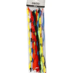 Piprensare, figurklippta, L: 30 cm, tjocklek 5-12 mm, mixade färger, 28 mix./ 1 förp.