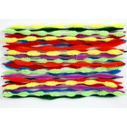 Piprensare, figurklippta, L: 30 cm, tjocklek 5-12 mm, mixade färger, 28 mix./ 1 förp.