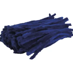 Piprensare, L: 30 cm, tjocklek 15 mm, blå, 100 st./ 1 förp.