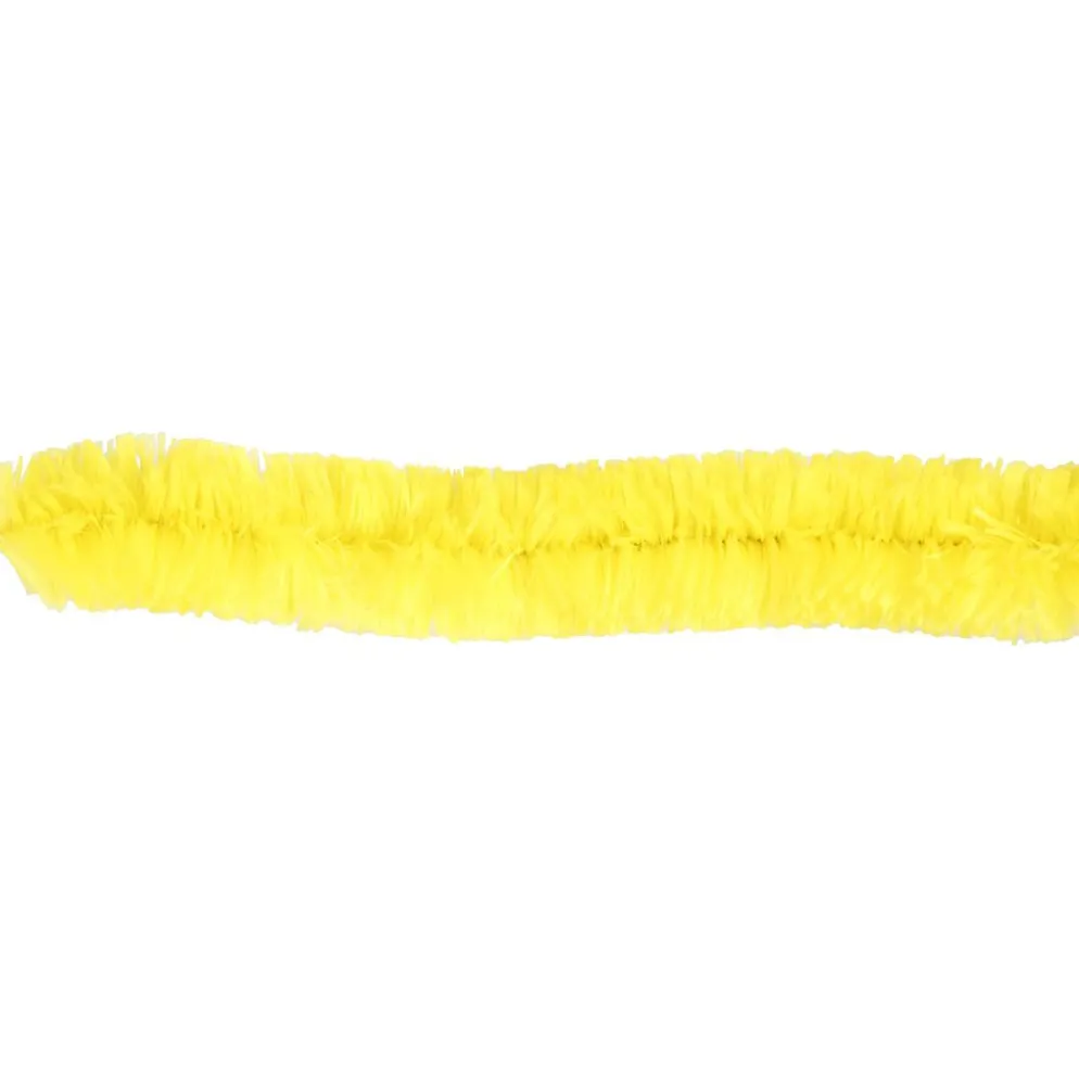 Piprensare, L: 40 cm, tjocklek 30 mm, gul, 4 st./ 1 förp.