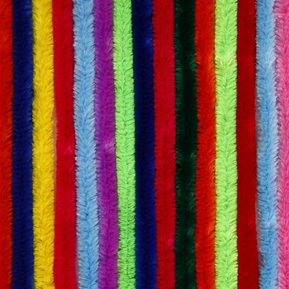 Piprensare, L: 30 cm, tjocklek 15 mm, mixade färger, 15 mix./ 1 förp.