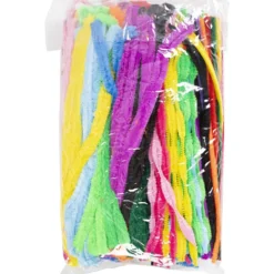 Piprensare, L: 30 cm, tjocklek 6-15 mm, mixade färger, 500 mix./ 1 förp.
