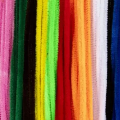 Piprensare, L: 30 cm, tjocklek 4 mm, mixade färger, 300 mix./ 1 förp.