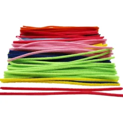 Piprensare, L: 30 cm, tjocklek 6 mm, mixade färger, 200 mix./ 1 förp.