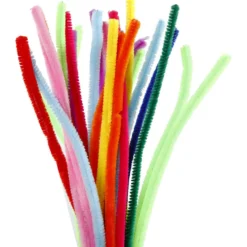 Piprensare, L: 30 cm, tjocklek 9 mm, mixade färger, 200 mix./ 1 förp.