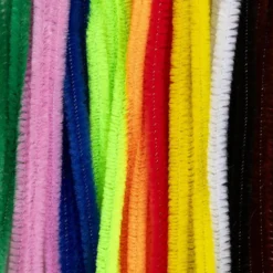 Piprensare, L: 30 cm, tjocklek 6 mm, mixade färger, 50 mix./ 1 förp.