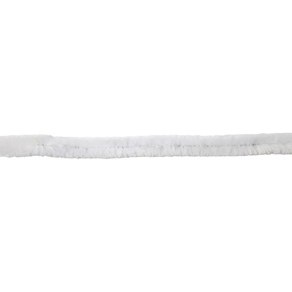 Piprensare, L: 30 cm, tjocklek 15 mm, vit, 15 st./ 1 förp.