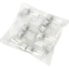 Plastburk med lock, H: 48 mm, Dia. 23,5 mm, 13 ml, 10 st./ 1 förp.