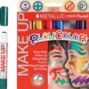 Playcolor Make up, metallic, mixade färger, 6x5 g/ 1 förp.