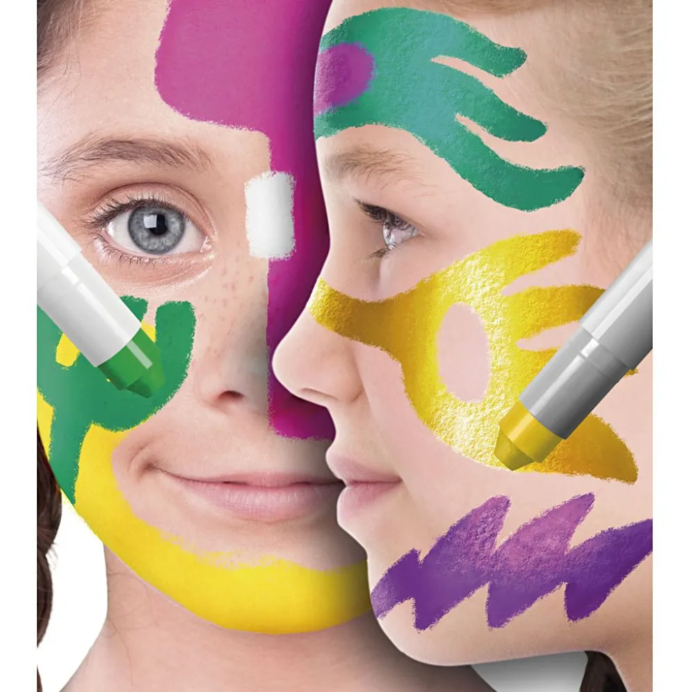Playcolor Make up, metallic, mixade färger, 6x5 g/ 1 förp.