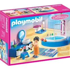 Playmobil dockskåpsmöbler till badrummet, 51 delar/ 1 förp.