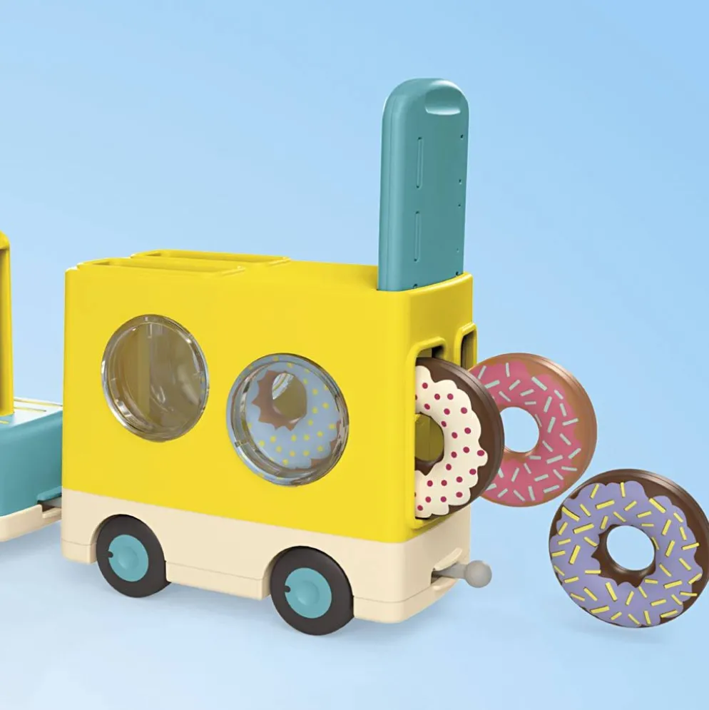 Playmobil Junior Donut Truck, stl. 38.8x19.5x29.6 cm, 7 delar/ 1 förp.