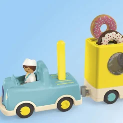 Playmobil Junior Donut Truck, stl. 38.8x19.5x29.6 cm, 7 delar/ 1 förp.