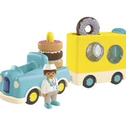 Playmobil Junior Donut Truck, stl. 38.8x19.5x29.6 cm, 7 delar/ 1 förp.