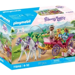 Playmobil kunglig vagn, stl. 9,0x19,7x26,0 cm, 97 delar/ 1 förp.