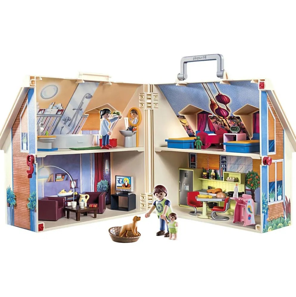 Playmobil – Mitt Bärbara Dockhus, H: 27 cm, L: 52 cm, B: 12 cm, 1 set