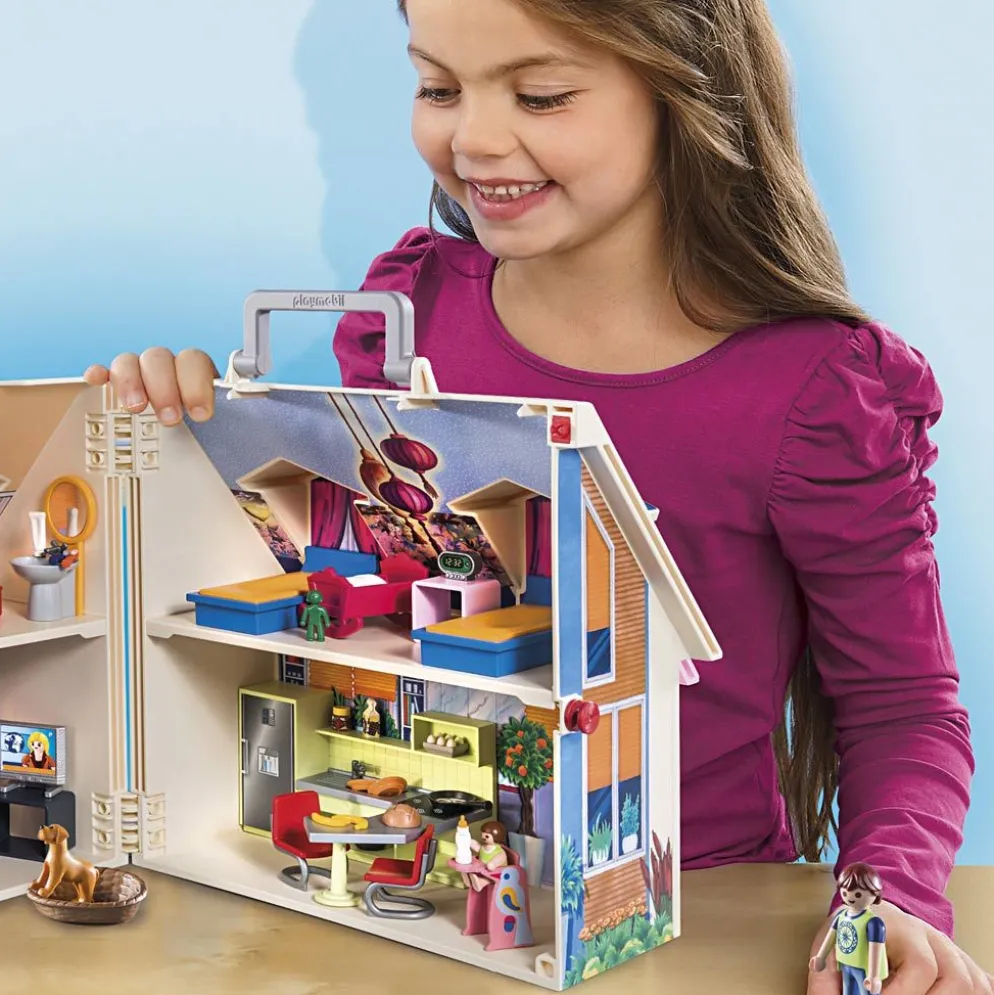 Playmobil – Mitt Bärbara Dockhus, H: 27 cm, L: 52 cm, B: 12 cm, 1 set