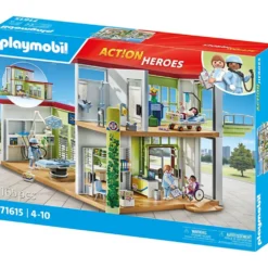 Playmobil modernt sjukhus, stl. 70x31x34 cm, ca. 165 delar, 1 förp.