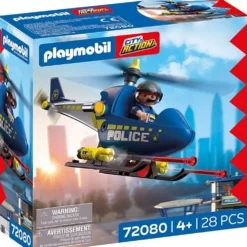 Playmobil Polishelikopter, stl. 37x25x15 cm, 28 delar/ 1 set