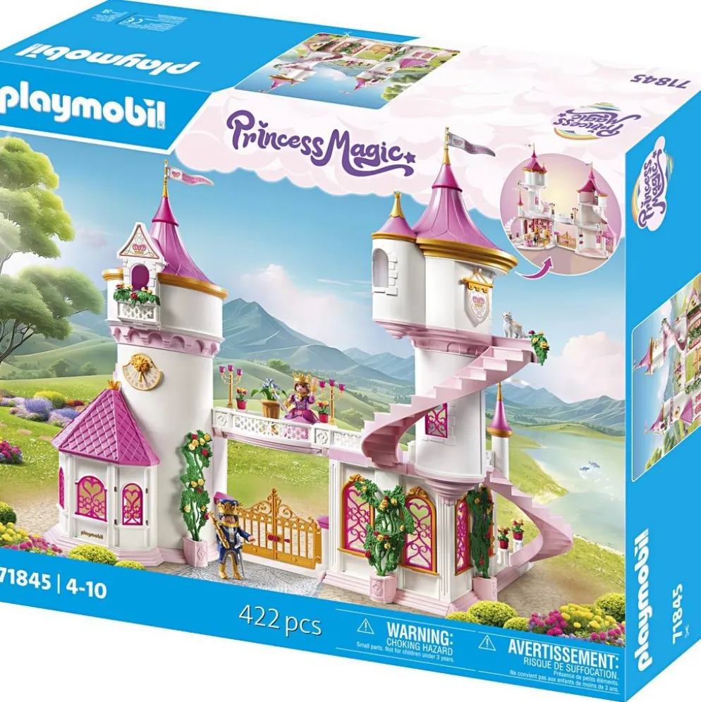 Playmobil prinsesslott, stl. 50,9x30,3x59,3 cm, 421 delar/ 1 förp.