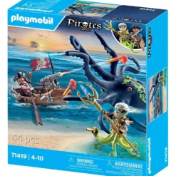Playmobil strid mot jättebläckfisken, 44 delar/ 1 förp.