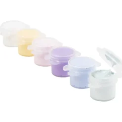 Plus Color-Hobbyfärg, pastellfärger, 6x5 ml/ 1 förp.
