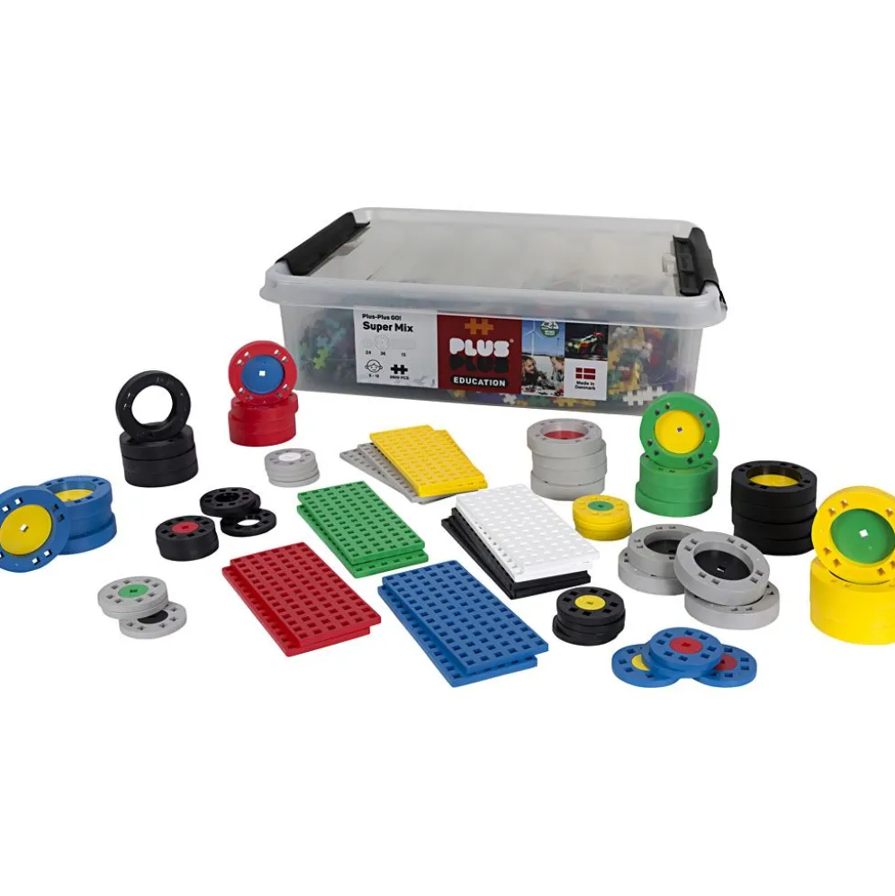 Plus-Plus Basic bilmix, 2600 delar/ 1 set