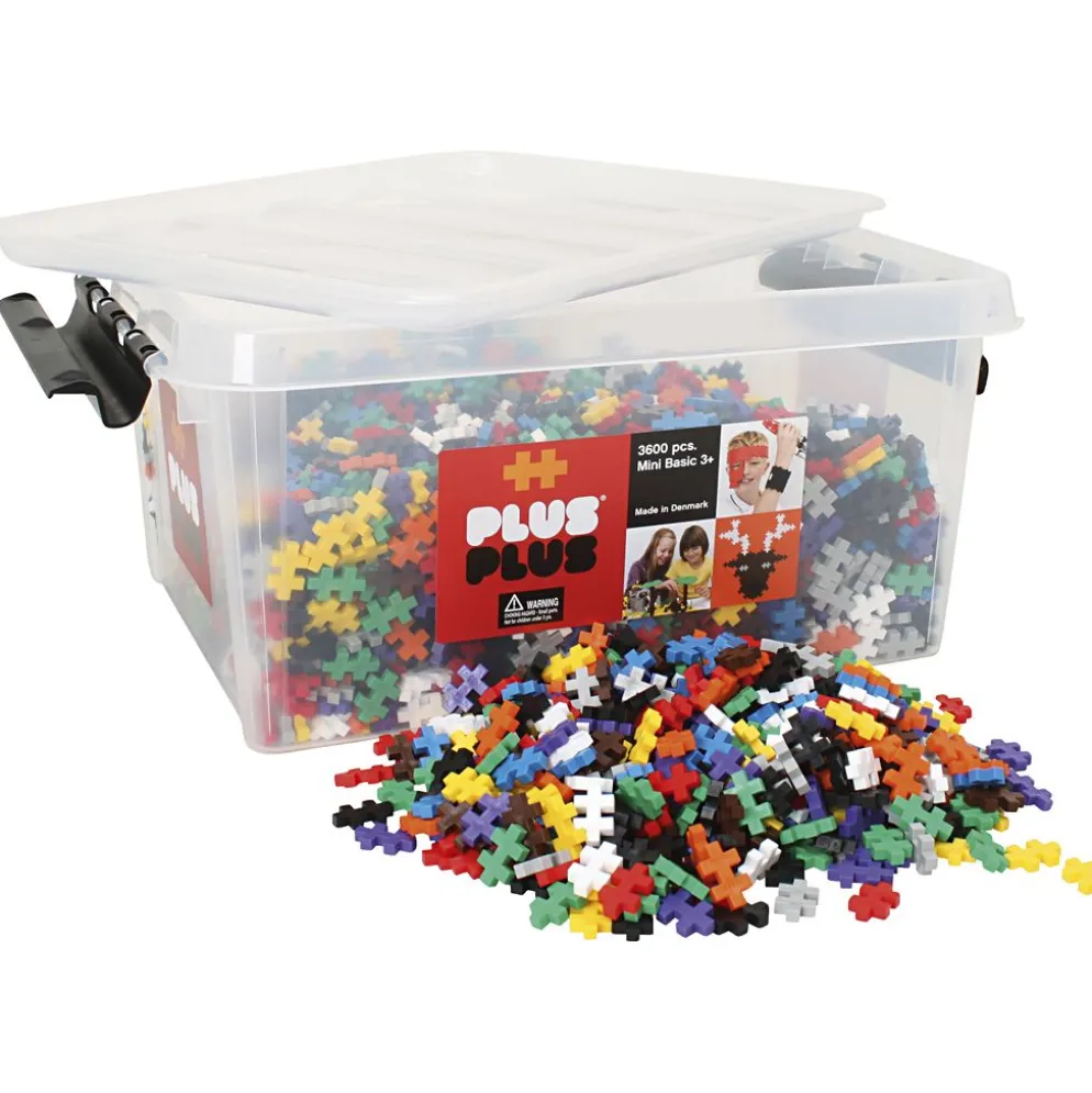 Plus Plus Basic, stl. 1,2x2 cm, 3600 st./ 1 förp.
