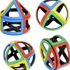 Polydron Magnetic Sphera Klassuppsättning, 72 delar/ 1 set