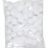 Pompoms, Dia. 20 mm, vit, 100 st./ 1 förp.