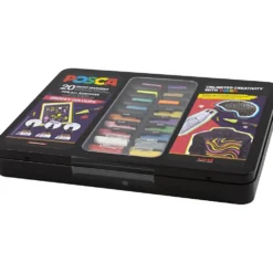 Posca case, groovy colours, 20 st./ 1 förp.