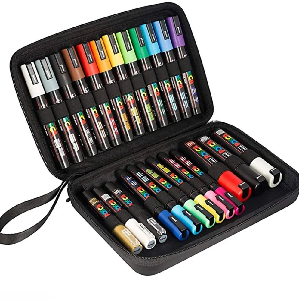 Posca case, mixade färger, 24 st./ 1 förp.
