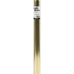 Presentpapper, B: 50 cm, 65 g, guld, 4 m/ 1 rl.