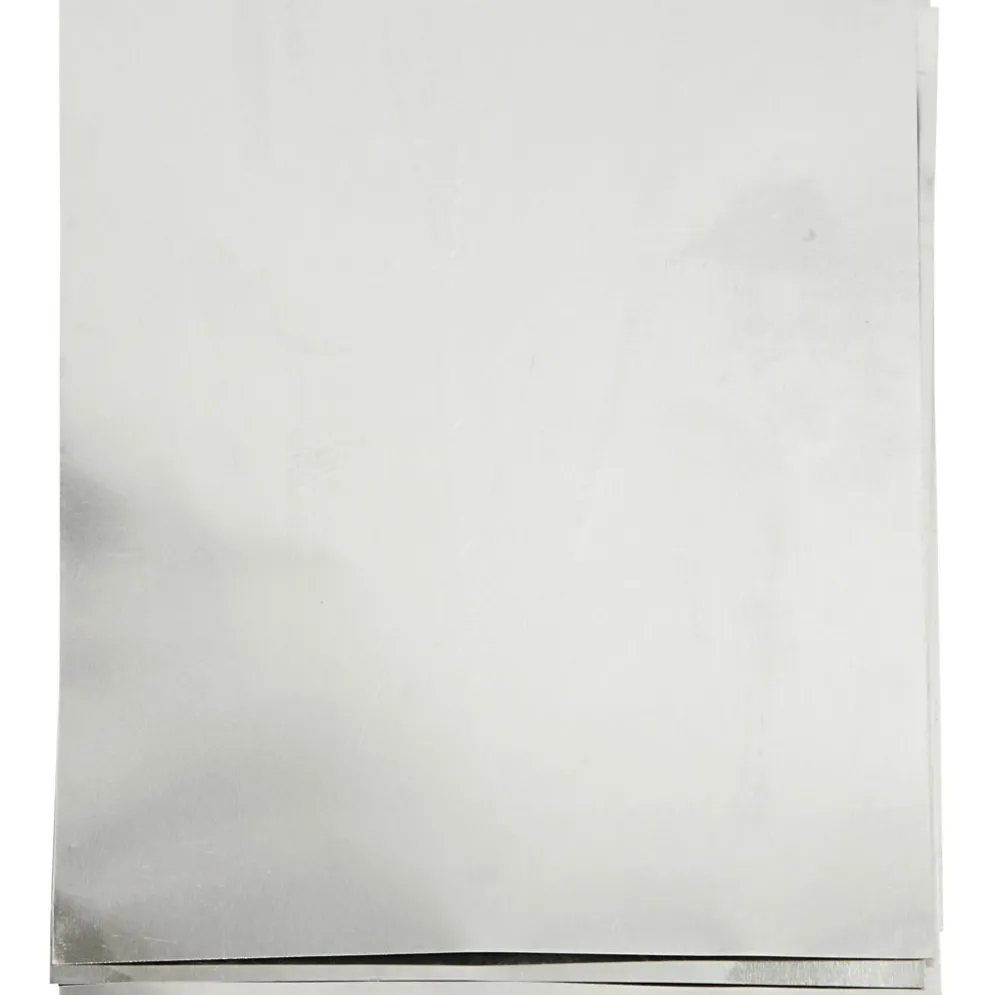 Präglingsfolie, A5, ark 148x210 mm, tjocklek 0,9 mm, silver, 10 st./ 1 förp.