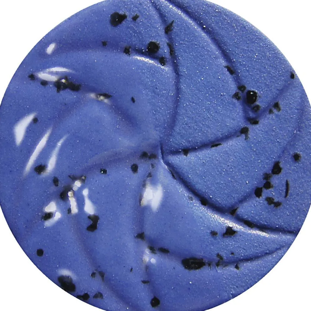 Prickig Keramikglasyr, 999-1060 °C, täckande, blue by You, 60 ml/ 1 burk