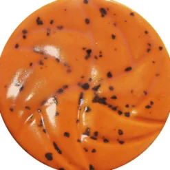 Prickig Keramikglasyr, 999-1060 °C, täckande, orange sunset, 60 ml/ 1 burk