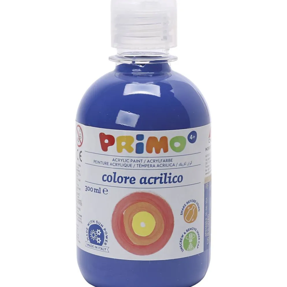 PRIMO Akrylfärg, blå, 300 ml/ 1 flaska