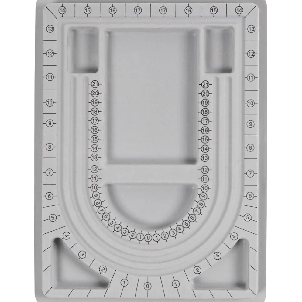 Pärlbord, H: 32,7 cm, L: 24 cm, B: 1,5 cm, 1 st.