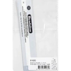 Pärlnål, L: 6 cm, tjocklek 0,3 mm, 5 st./ 1 förp.