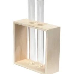 Provrörshållare, H: 10+15 cm, D: 4 cm, B: 10,5 cm, 1 st.