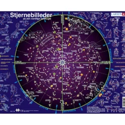 Pussel, Konstellationer, stl. 28,5x36,5, 70 brickor, 1 st.