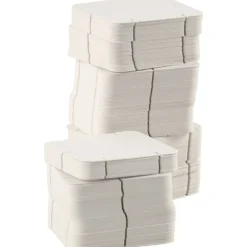 Puzzle konstruktionsbrickor, stl. 9,3x9,3 cm, tjocklek 1,2 mm, vit, 200 st./ 1 förp.