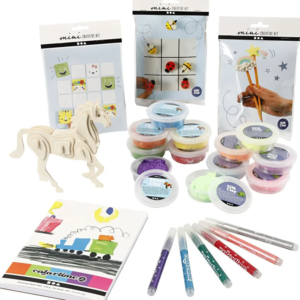 Pysselset - Inomhus kreativitet, 1 set