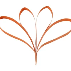 Quilling strimlor, L: 78 cm, B: 5 mm, 120 g, orange, rosa, röd, gul, 100 st./ 1 förp.