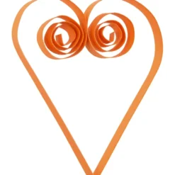 Quilling strimlor, L: 78 cm, B: 5 mm, 120 g, orange, rosa, röd, gul, 100 st./ 1 förp.